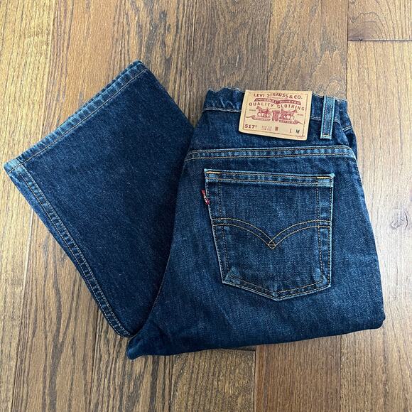 Levi's 517 Vintage  RED TAG  Boot cut low rise Jean Sz 7 JR M - Picture 1 of 9